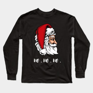 Santa Ho Ho Ho Long Sleeve T-Shirt